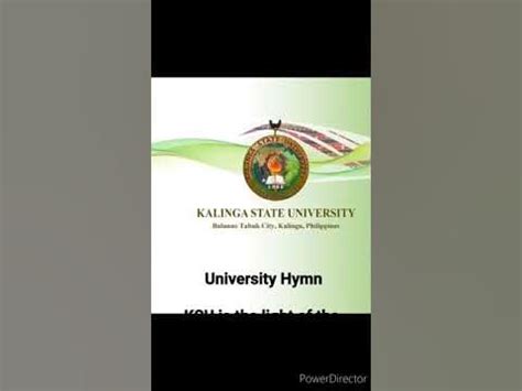 kalinga state university hymn|Kalinga State University Hymn .